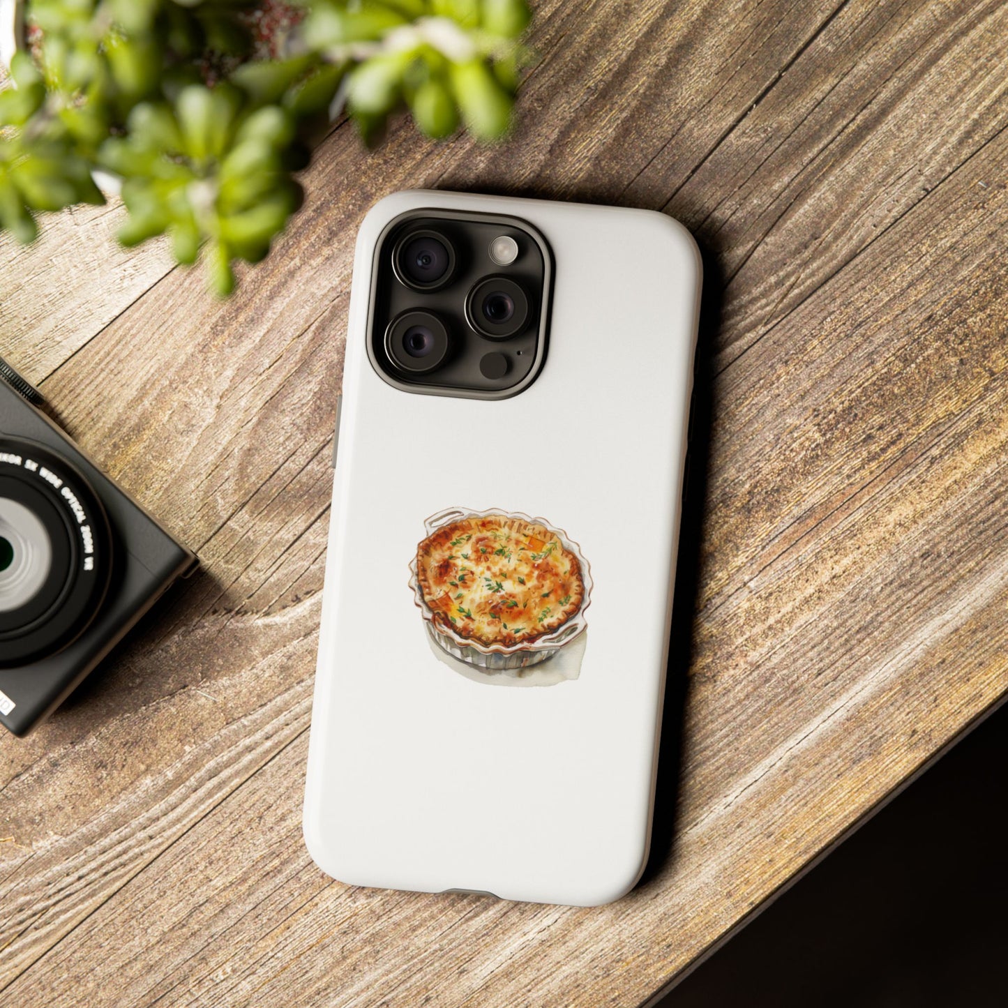 Quiche Lover's Phone Case - Stylish Tough Cases for Foodies