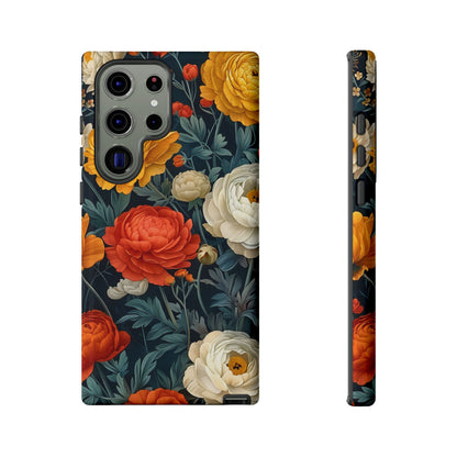 Floral Tough Case for Phones | Durable Floral Phone Cover, Boho Chic, Unique Gift for Her, Phone Protection, Flower Design