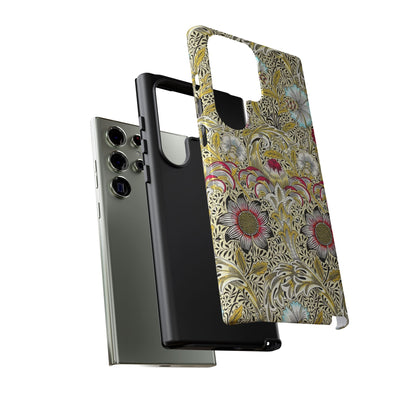 Floral Phone Case - Tough Cases, Floral Design, Stylish, Protective, Unique Gift for Her, Phone Accessories