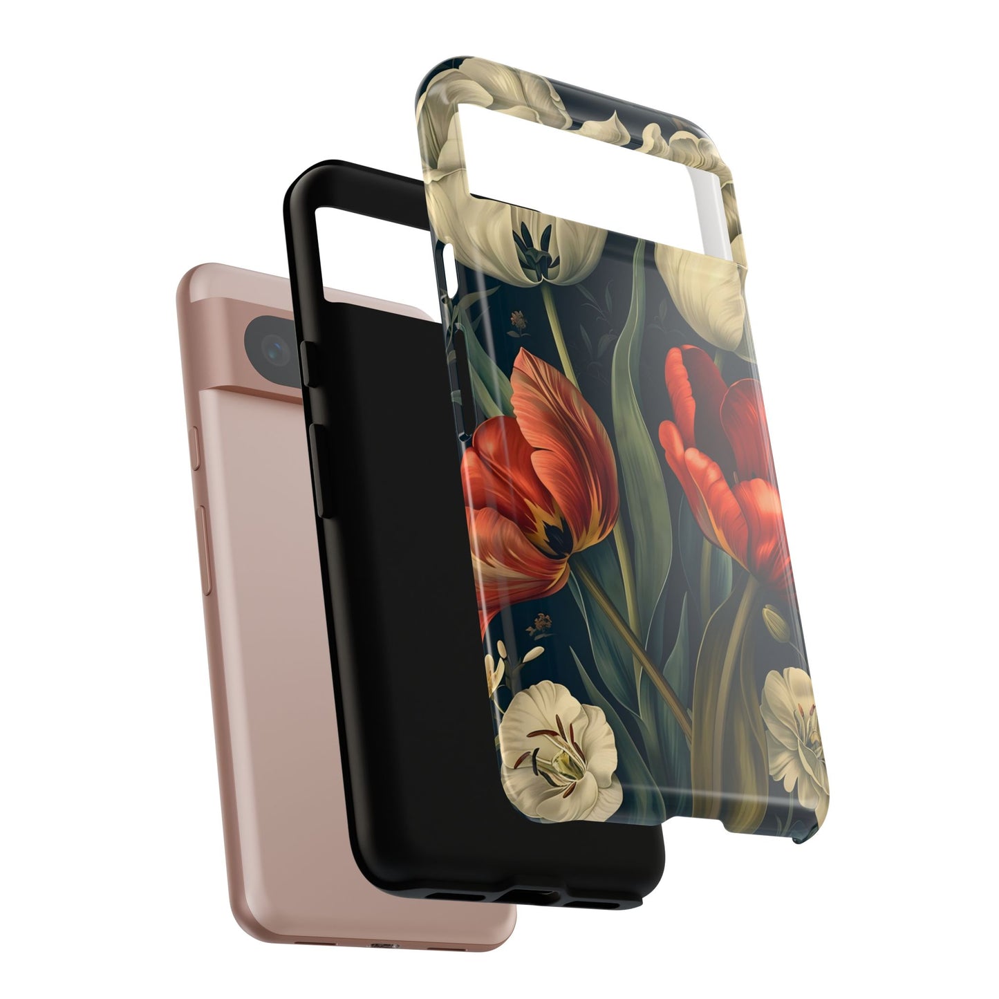 White Flower Tough Cases