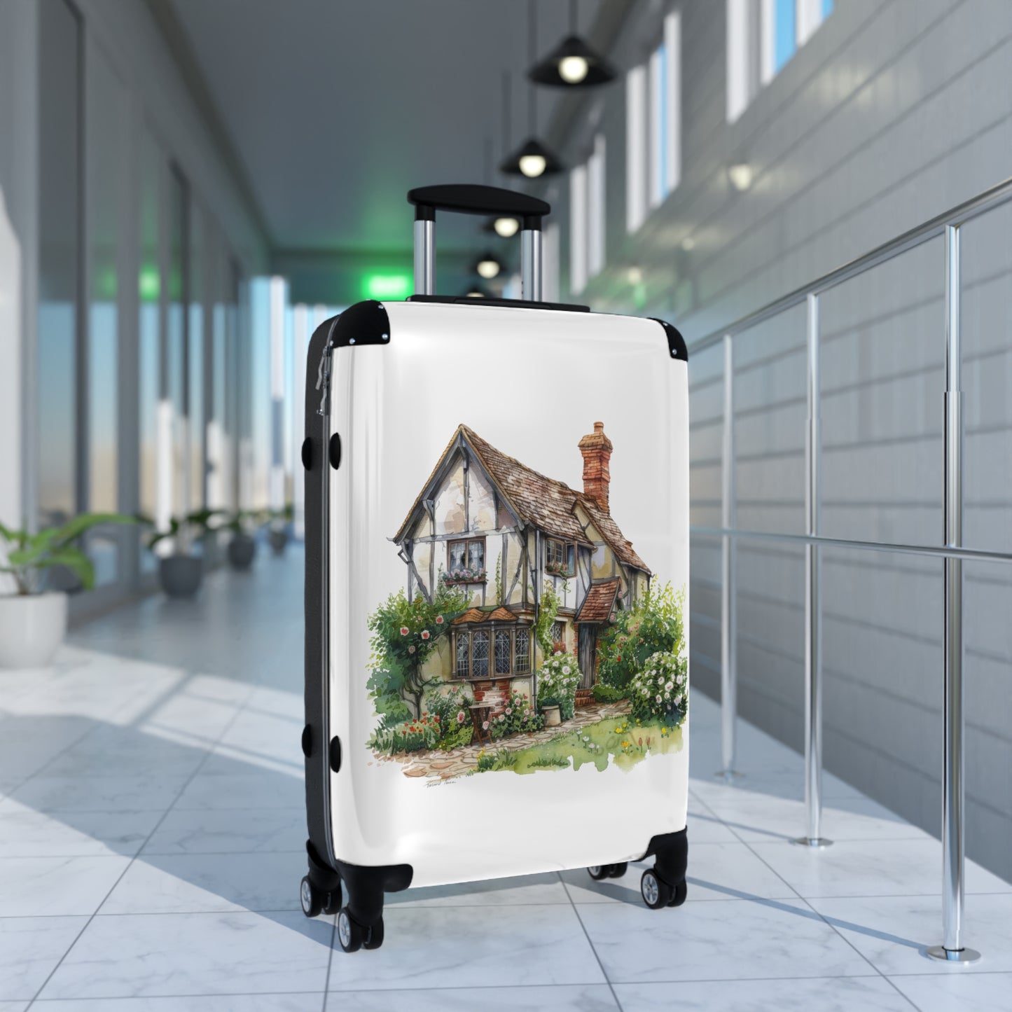 London Double Decker Bus Suitcase