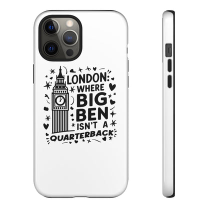London Big Ben iPhone Case, Funny Phone Cover, Tough Phone Case, Gift for Travelers, London Souvenir