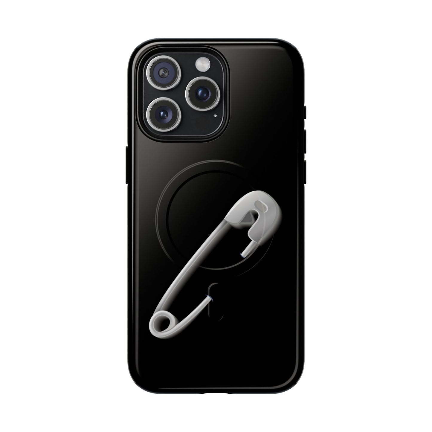 Tough Magnetic Phone Case featuring Safety Pin Design, Stylish Protector for iPhone, Unique Gifts for Friends, Trendy Mobile Cover, [...]