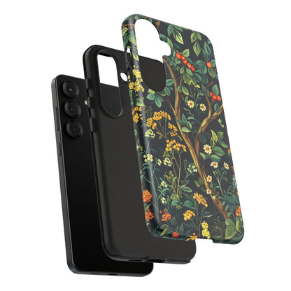 Floral iPhone Case, Nature Inspired Tough Case, Botanical Phone Cover, Eco-Friendly Gift, Unique Floral Design