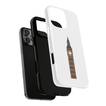 Tough Magnetic Phone Cases with Iconic Big Ben Design, Phone Protector, Unique Gift, London Souvenir, Magnetic Case for Phones