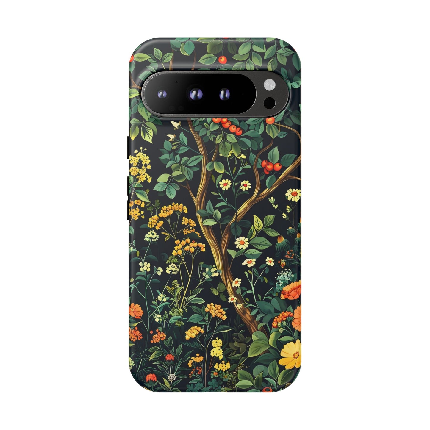 Floral Phone Case - Tough Cases, Colorful Nature Design, Gift for Flower Lovers, Phone Accessory, Unique Cell Phone Cover
