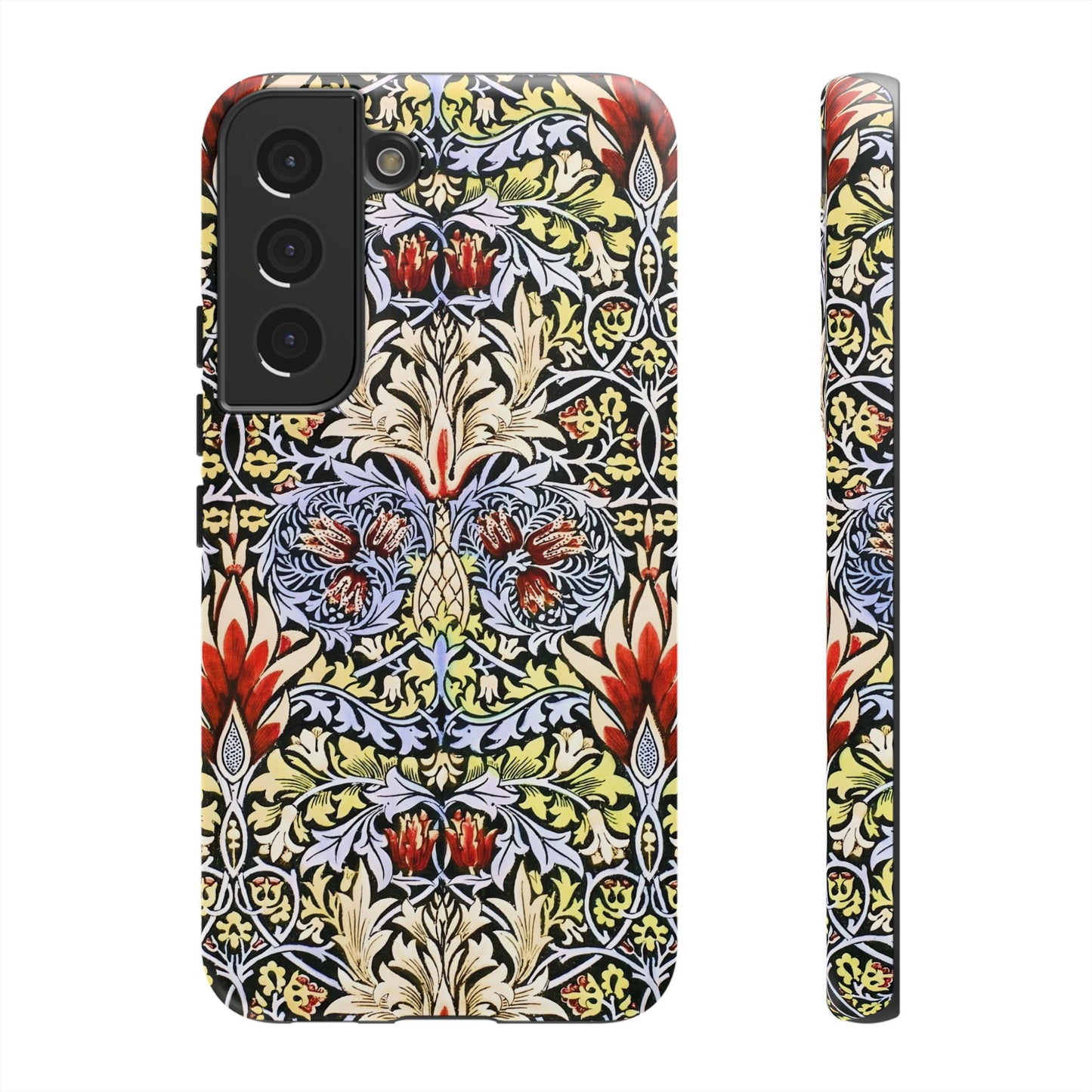 Stylish Phone Case - Floral Design, Tough Cases, Gift for Her, Phone Accessories, Trendy Tech, Unique Cell Phone Cover