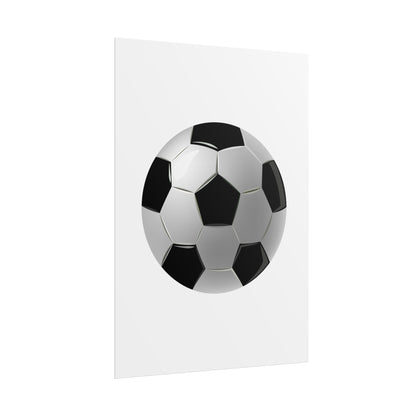 Soccer-Themed Rolled Posters | Perfect for Sports Decor, Game Room, Youth Birthdays, Gifts for Soccer Fans, Wall Art
