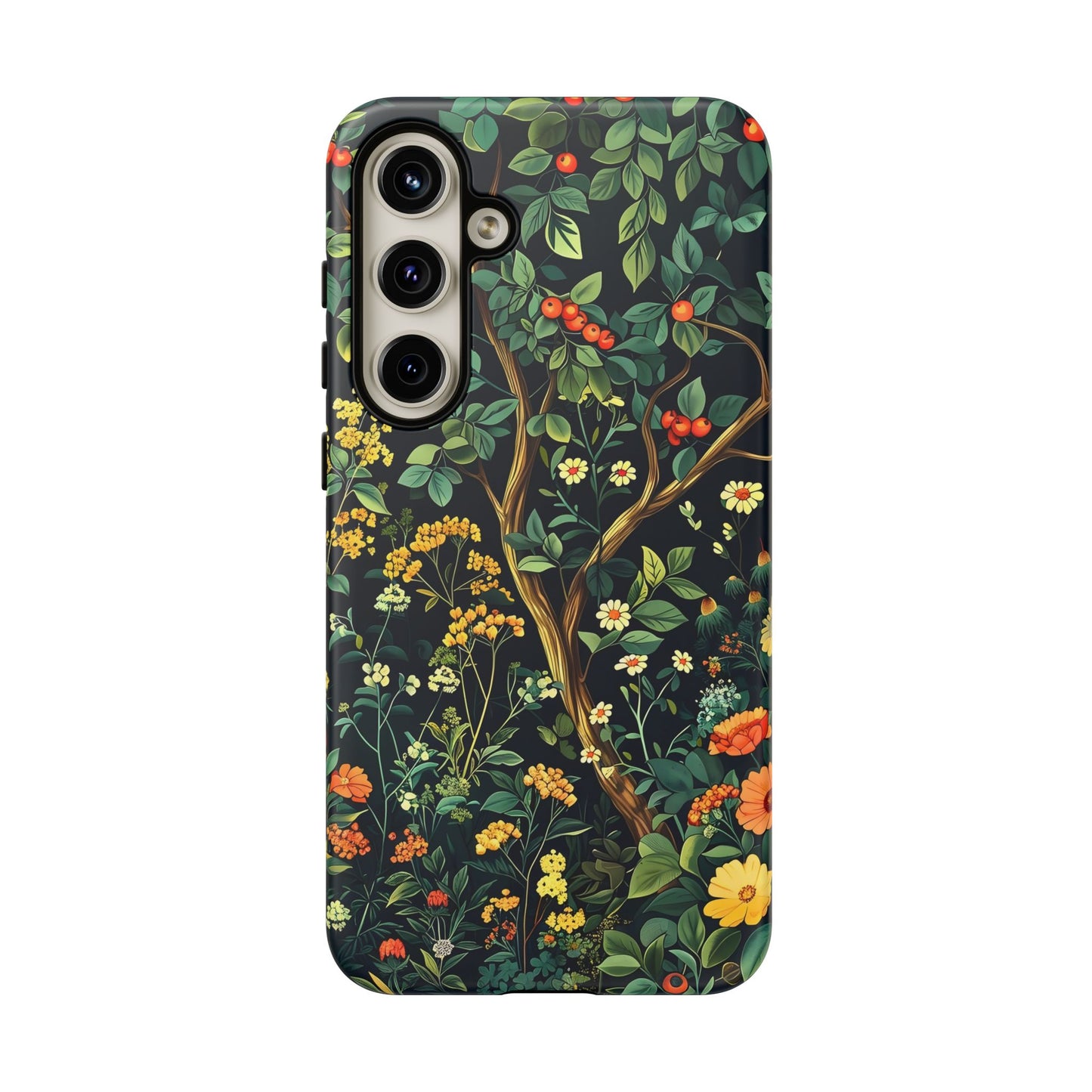 Floral Phone Case - Tough Cases, Colorful Nature Design, Gift for Flower Lovers, Phone Accessory, Unique Cell Phone Cover