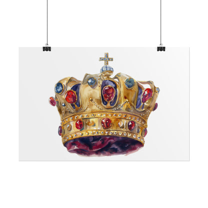 Crown Rolled Posters