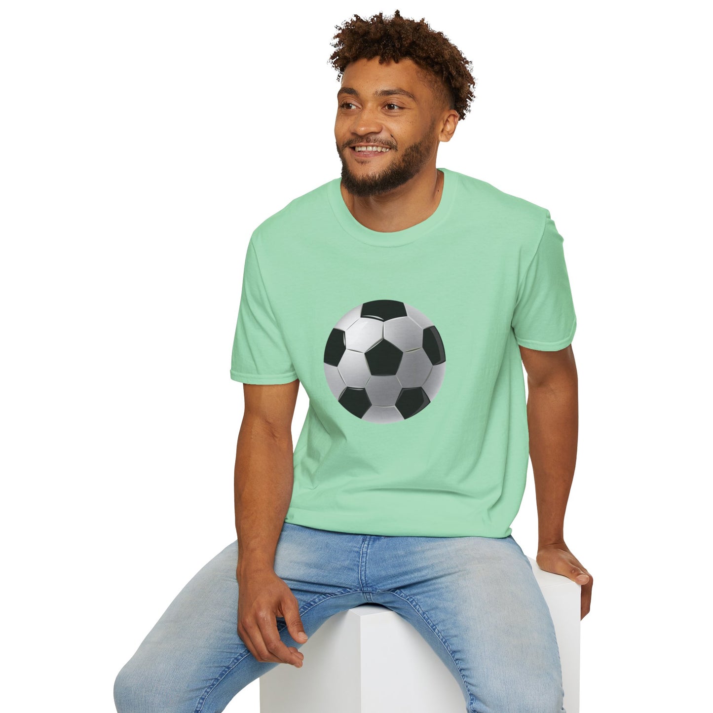 Dynamic Football Energetic Unisex Softstyle T-Shirt