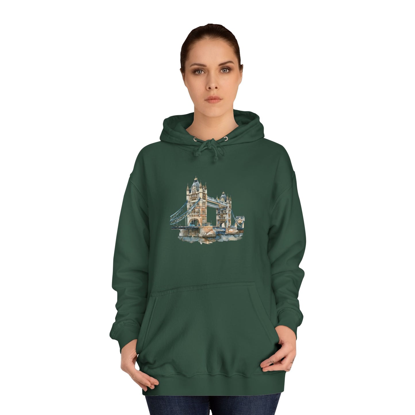 Tower Bridge - Iconic Unisex College Hoodie