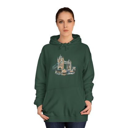 Tower Bridge - Iconic Unisex College Hoodie