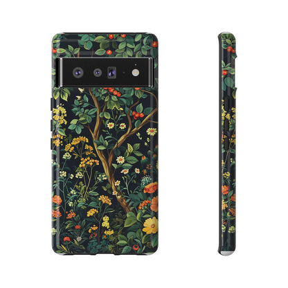 Floral Phone Case - Tough Cases, Colorful Nature Design, Gift for Flower Lovers, Phone Accessory, Unique Cell Phone Cover