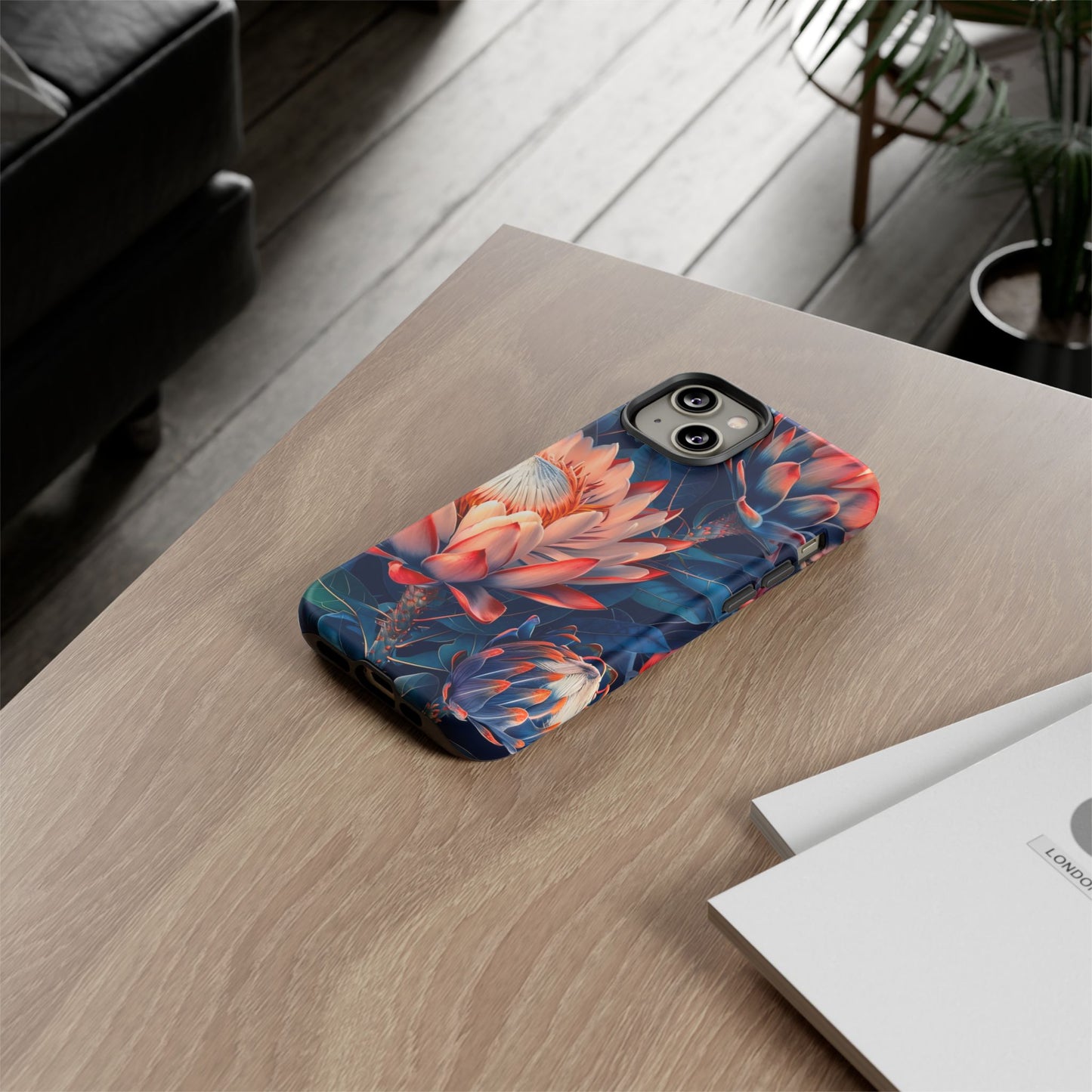 Floral Phone Case | Tough Cases, Floral Design, Phone Accessory, Gift for Her, Customizable Case, Nature Lover Gift