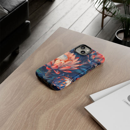 Floral Phone Case | Tough Cases, Floral Design, Phone Accessory, Gift for Her, Customizable Case, Nature Lover Gift