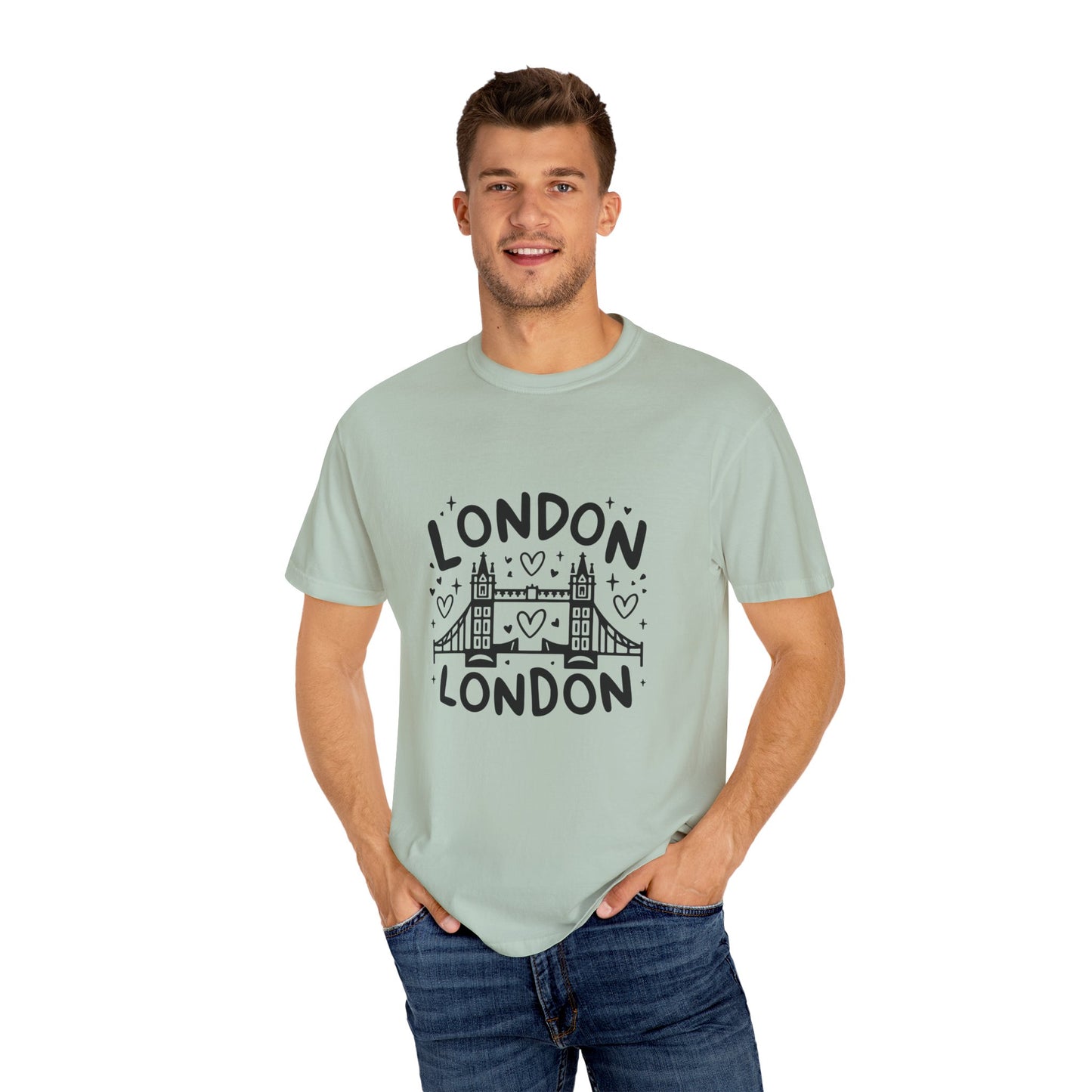 London Vibes Unisex Garment-Dyed T-shirt