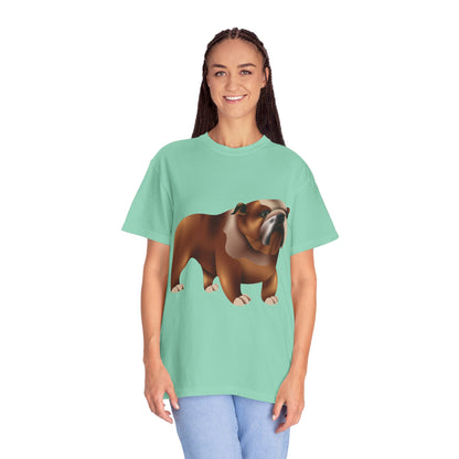 Unisex Garment-Dyed T-shirt - Lovely British Dog