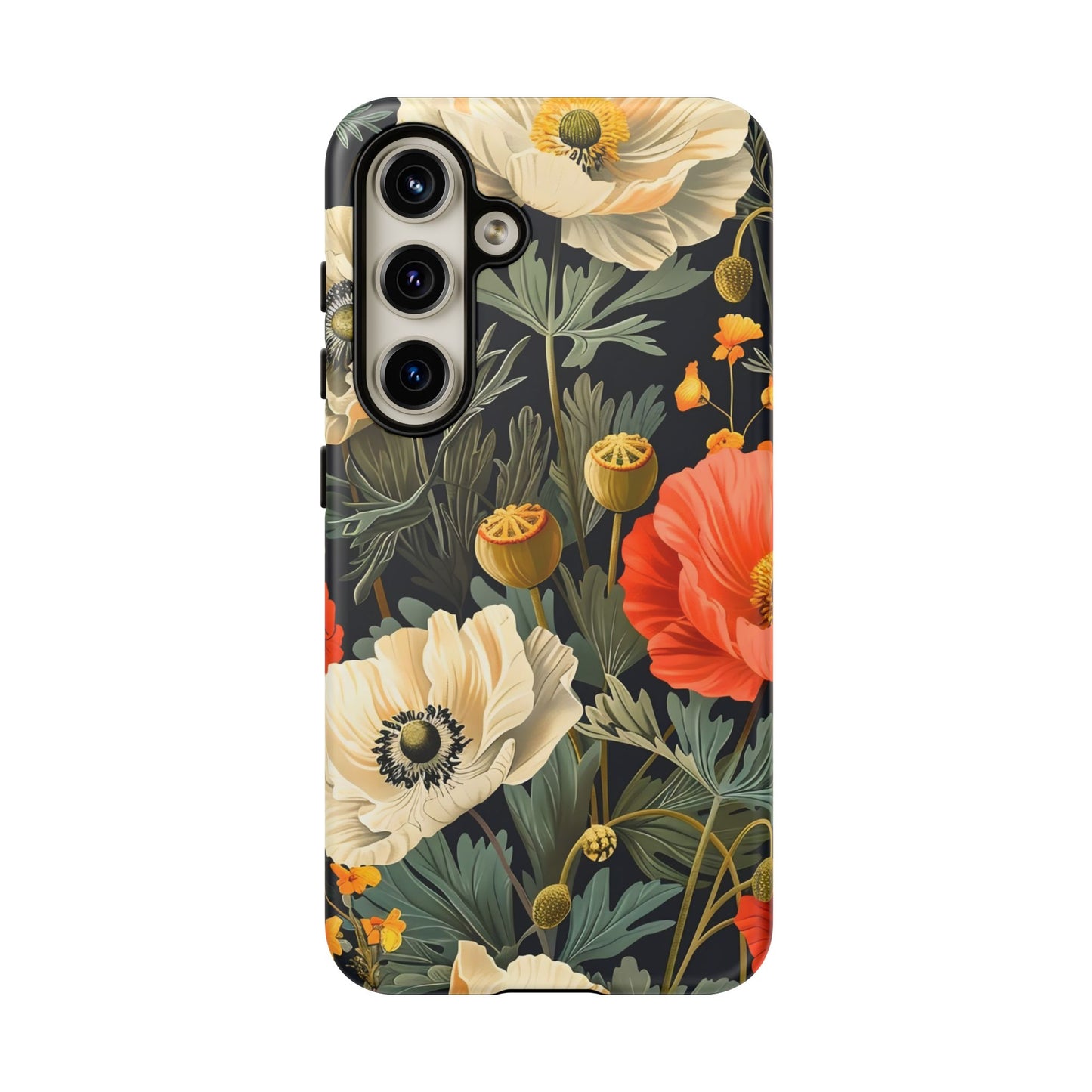 Floral Phone Case - Tough Cases with Vibrant Garden Design, Phone Accessory, Gift for Her, Spring Style, Nature Lover
