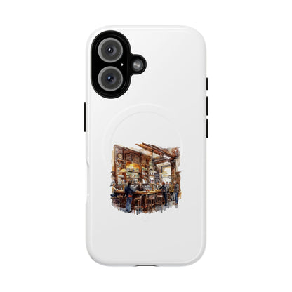 Artistic Tough Magnetic Phone Case for Secure Style, Protective Cover, Customizable Gift, Unique Accessories, Everyday Use