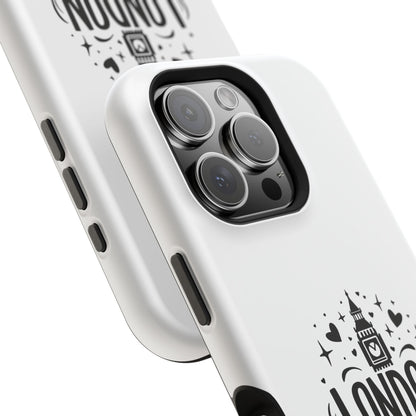 Stylish Magnetic Phone Case with London Design, Travel Gift, Unique Protection, Customizable Accessories, Phone Cover, Modern Tech