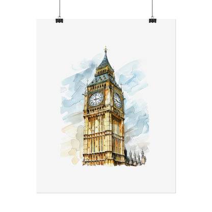 London Tower Rolled Posters