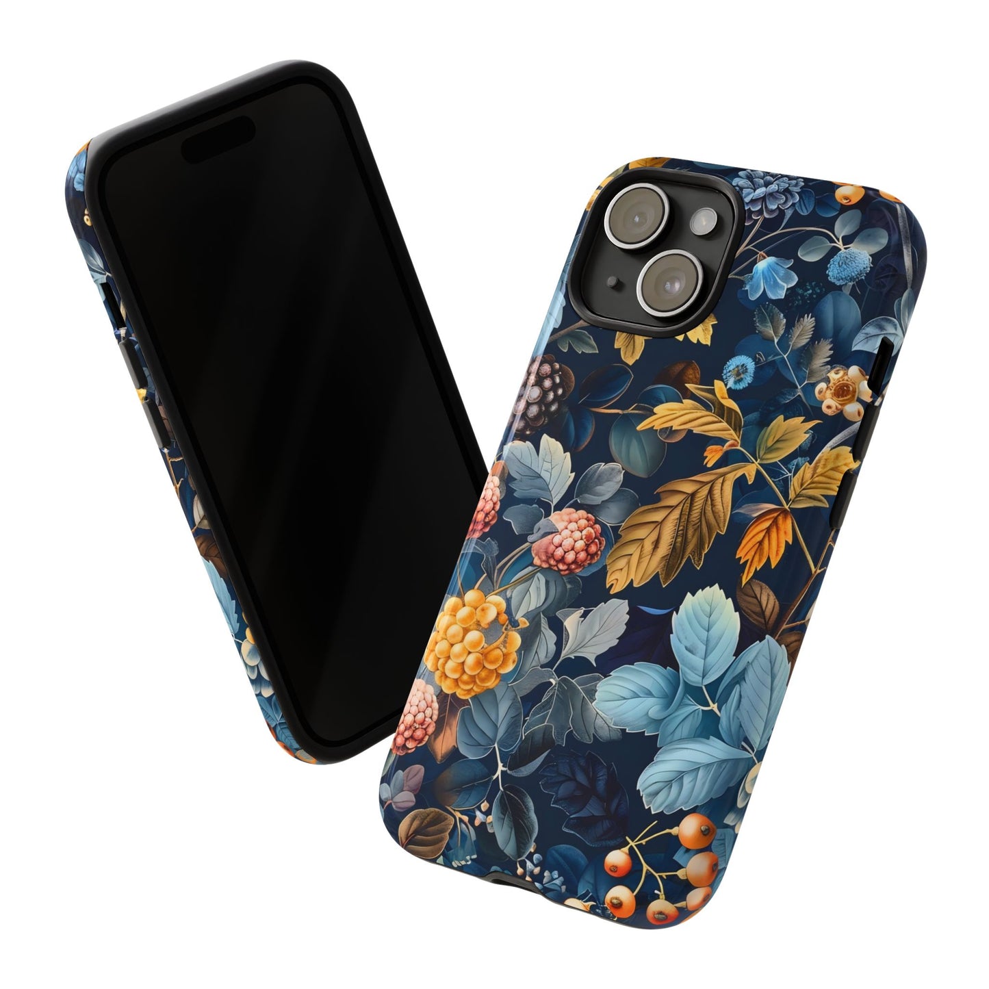 Floral iPhone Case, Tough Phone Cover, Nature-inspired Accessory, Gift for Her, Trendy Protection Case