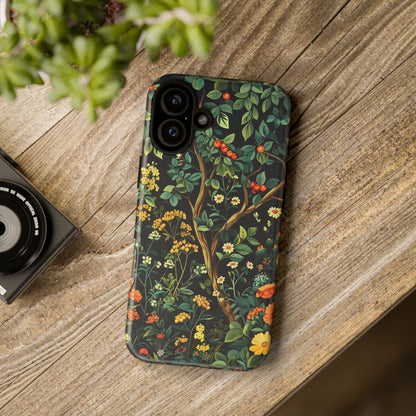 Floral Phone Case - Tough Cases, Colorful Nature Design, Gift for Flower Lovers, Phone Accessory, Unique Cell Phone Cover