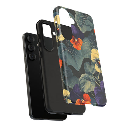 Tough Cases Floral iPhone Case, Tough Phone Cover, Stylish Floral Design, Gift for Her, Summer Vibe, Durable Protective Case