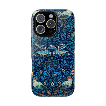 Elegant Bird Pattern Phone Case | Nature Lover Gift, Stylish Mobile Cover, Floral Design, Eco-Friendly, Unique Cell Phone Protector