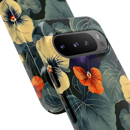 Tough Cases Floral iPhone Case, Tough Phone Cover, Stylish Floral Design, Gift for Her, Summer Vibe, Durable Protective Case