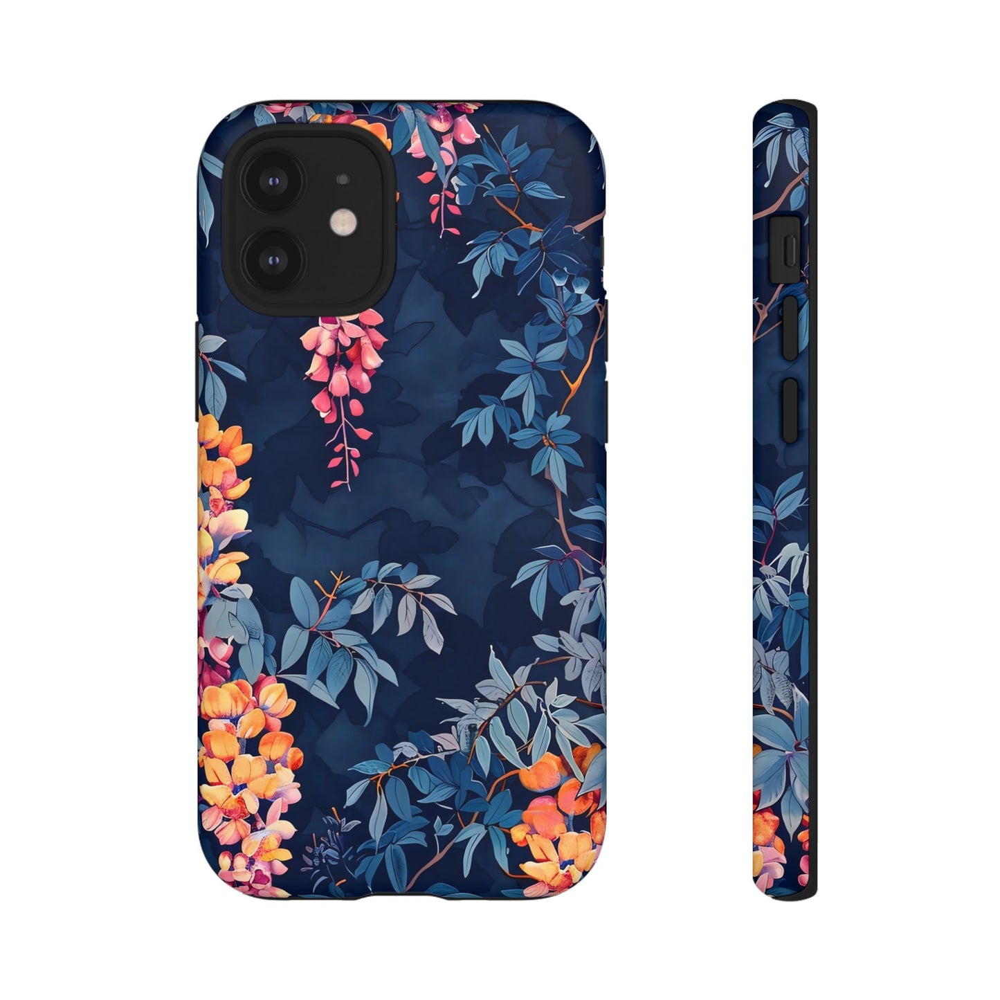 Floral iPhone Case, Tough Phone Cover, Gift for Her, Nature Lover Accessory, Spring Decor, Unique Floral Design
