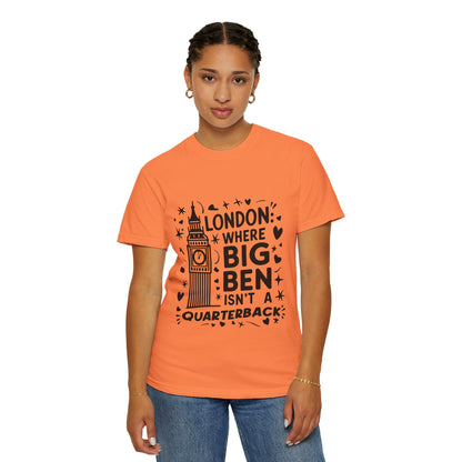 Unisex Garment-Dyed T-shirt - London's Dream