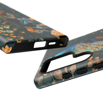 Peacock Phone Case - Elegant Floral Design, Tough Case for Protection, Unique Gift for Nature Lovers, Stylish Accessory, Eco-Friendly