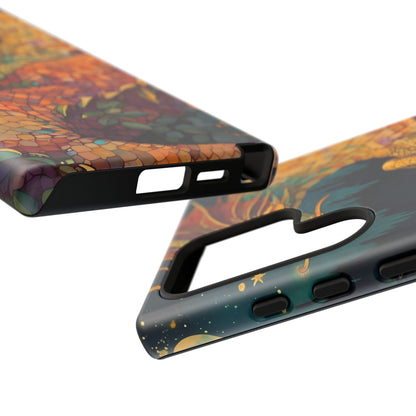 Dragon Art Phone Case, Tough Phone Cover, Fantasy Gift, Unique Mobile Accessory, Dragon Lover Gift, Stylish Protection