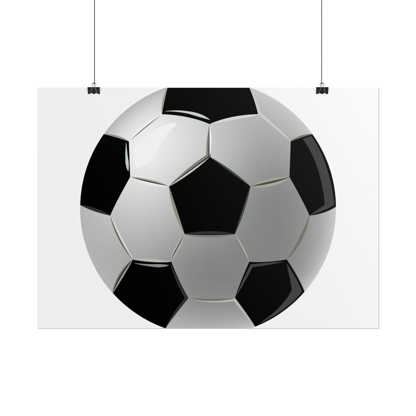 Soccer-Themed Rolled Posters | Perfect for Sports Decor, Game Room, Youth Birthdays, Gifts for Soccer Fans, Wall Art