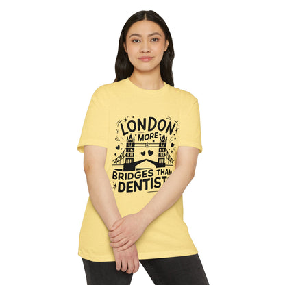 Unisex CVC Jersey T-shirt - London is having more Bridges