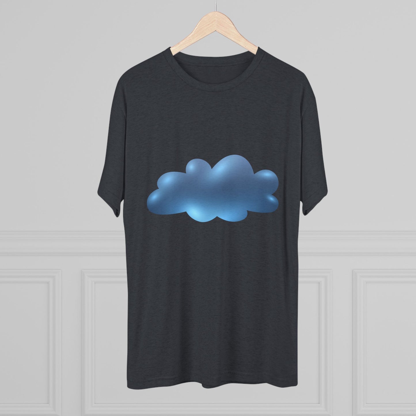 Serene Cloudscape - Dreamy Cloud Classy Unisex Tri-Blend Crew Tee