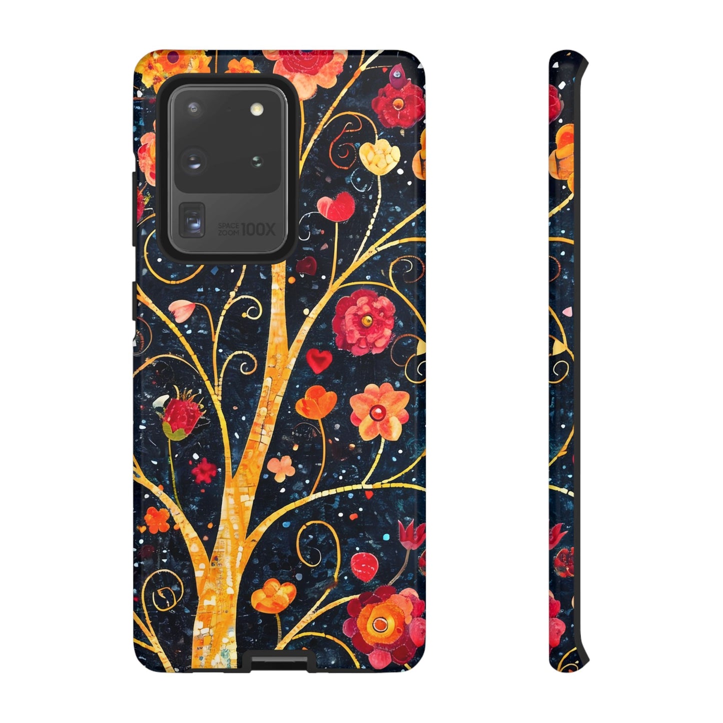 Floral Phone Case - Tough Cases | Vibrant Design for Nature Lovers, Gift for Her, Stylish Protection, Spring Decor, Customizable