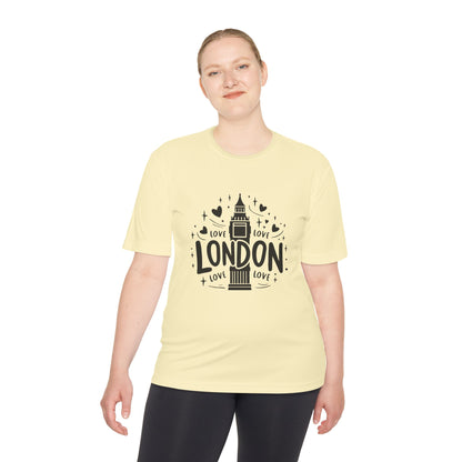 Unisex Moisture Wicking Tee - Love London