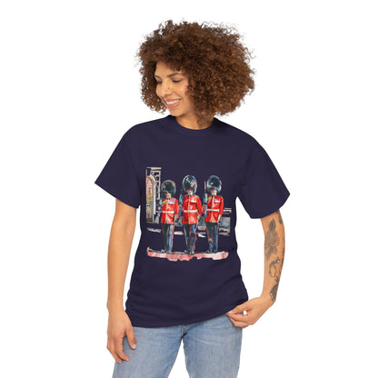 Unisex Heavy Cotton Tee - Cornish Courage - Red Jackets of Bodmin