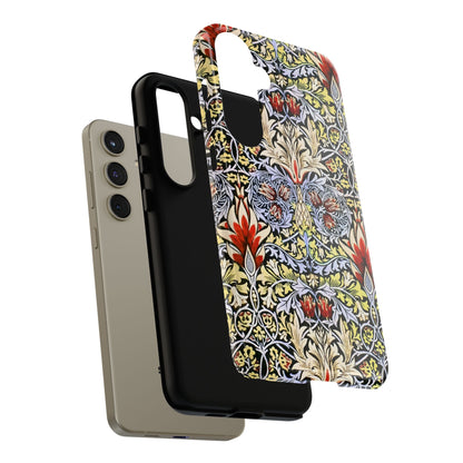 Stylish Phone Case - Floral Design, Tough Cases, Gift for Her, Phone Accessories, Trendy Tech, Unique Cell Phone Cover