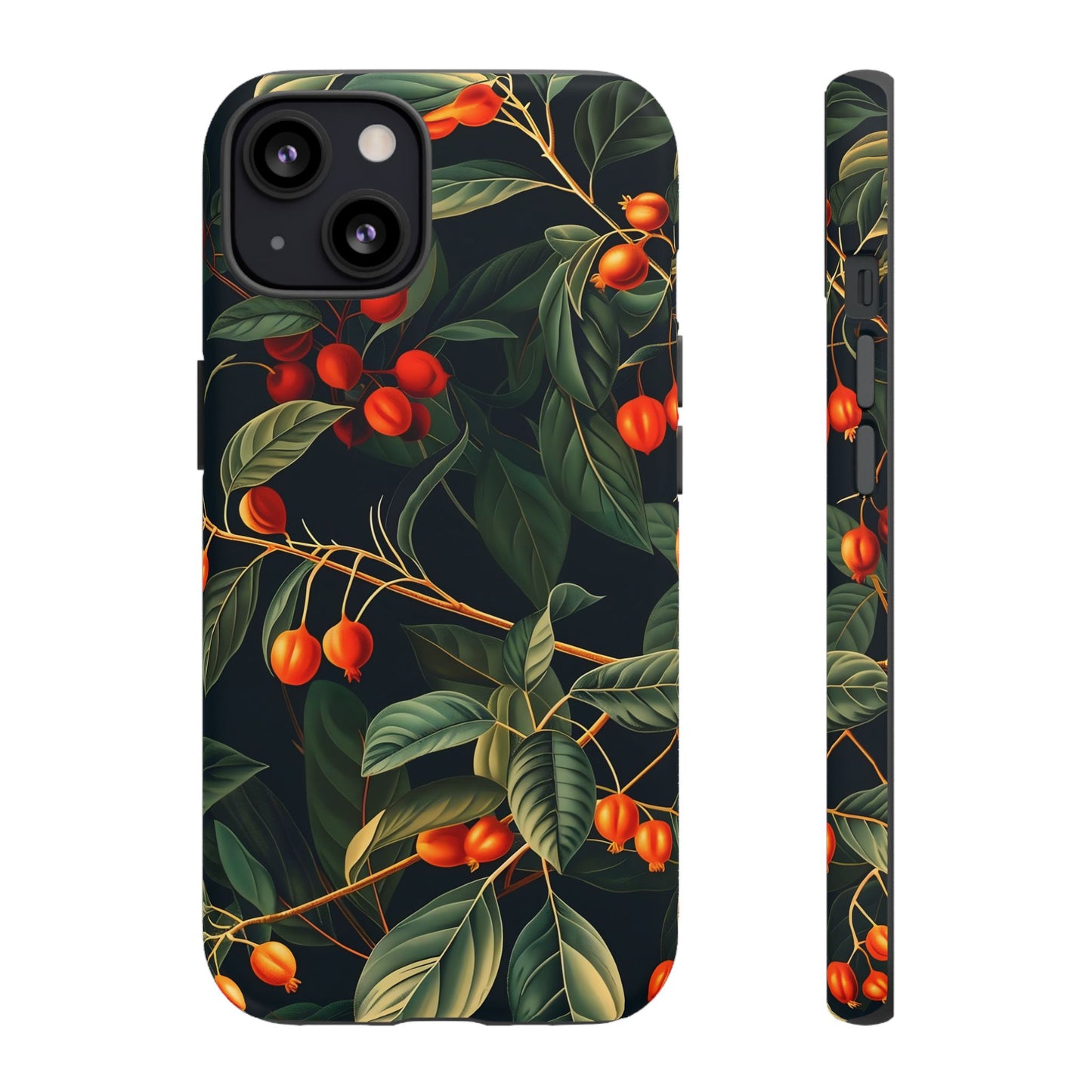 Tough Cases, Floral Phone Case, Nature-Inspired Tech, Unique Gift, Phone Accessory, Botanical Design, Fall Vibes