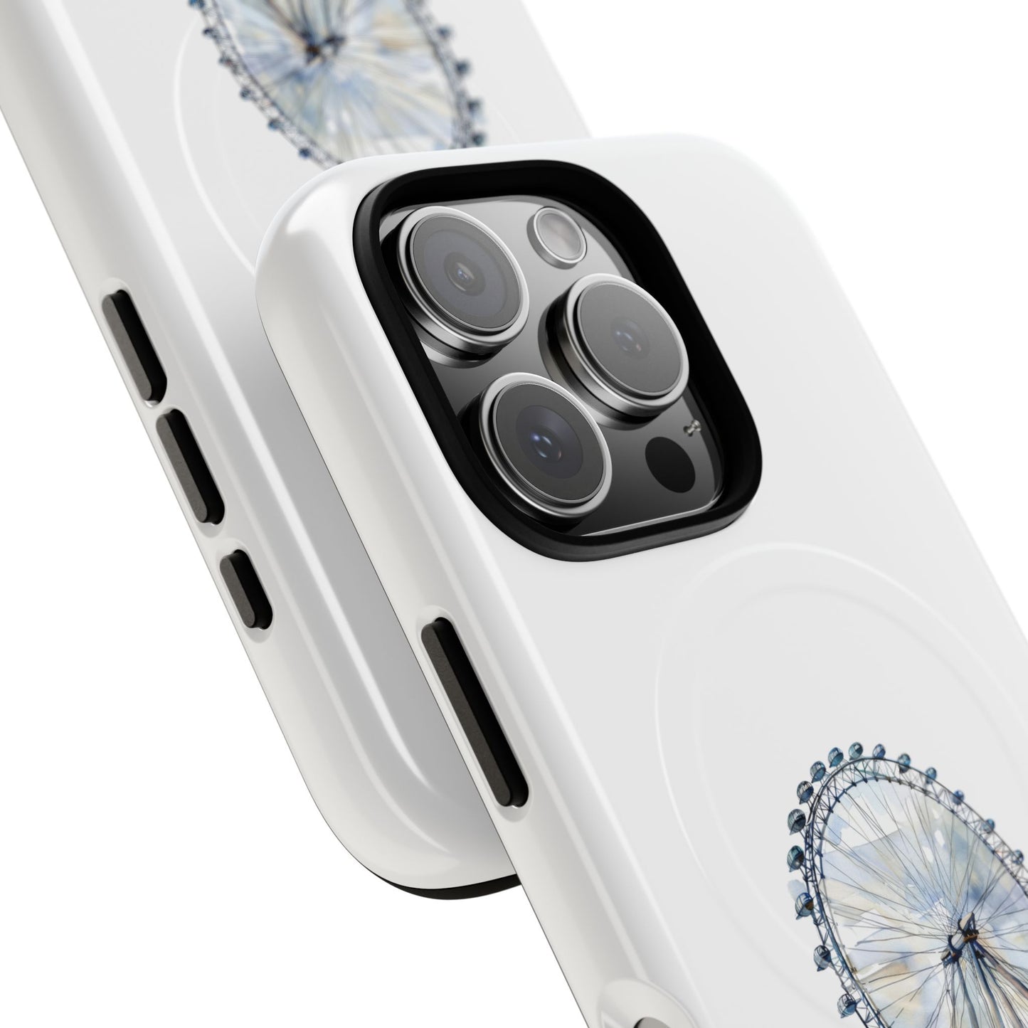 Funky Ferris Wheel Magnetic Case | Tough iPhone Cover, Customized Phone Case, Unique Gift, Festival Accessory, Durable Phone Protection