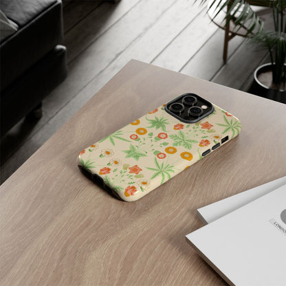 Floral Tough Cases | Stylish Phone Cover, Durable Protective Case, Gift for Her, Spring Accessories, Nature Lover