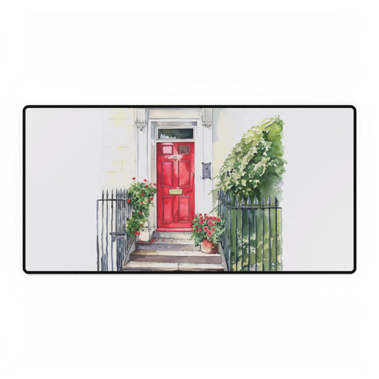British Door Charming Desk Mats for Home Office Decor, Personalized Office Accessories, Desk Decor, Gift for Creative Minds
