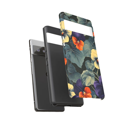 Tough Cases Floral iPhone Case, Tough Phone Cover, Stylish Floral Design, Gift for Her, Summer Vibe, Durable Protective Case