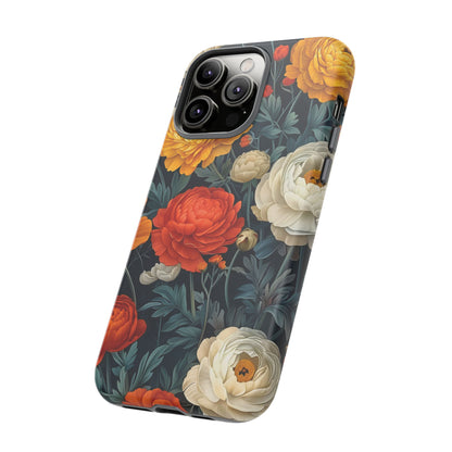 Floral Tough Case for Phones | Durable Floral Phone Cover, Boho Chic, Unique Gift for Her, Phone Protection, Flower Design