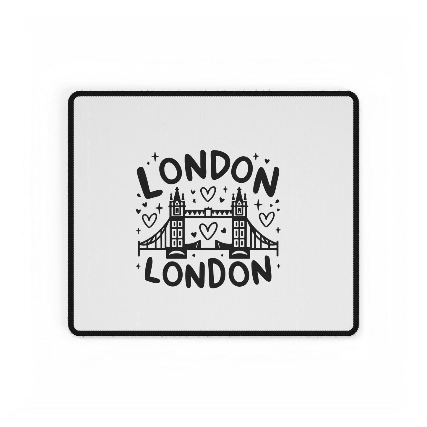 London-themed Desk Mat - Chic Office Decor, Workspace Essential, Gift for Travelers, Modern Design, Desk Accessories