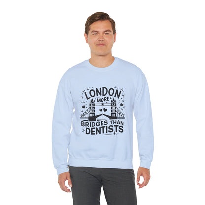 Unisex Heavy Blend™ Crewneck Sweatshirt - London is having most Bridges